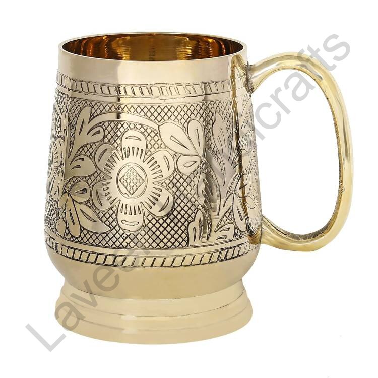 Antique Style Beer Mug Golden