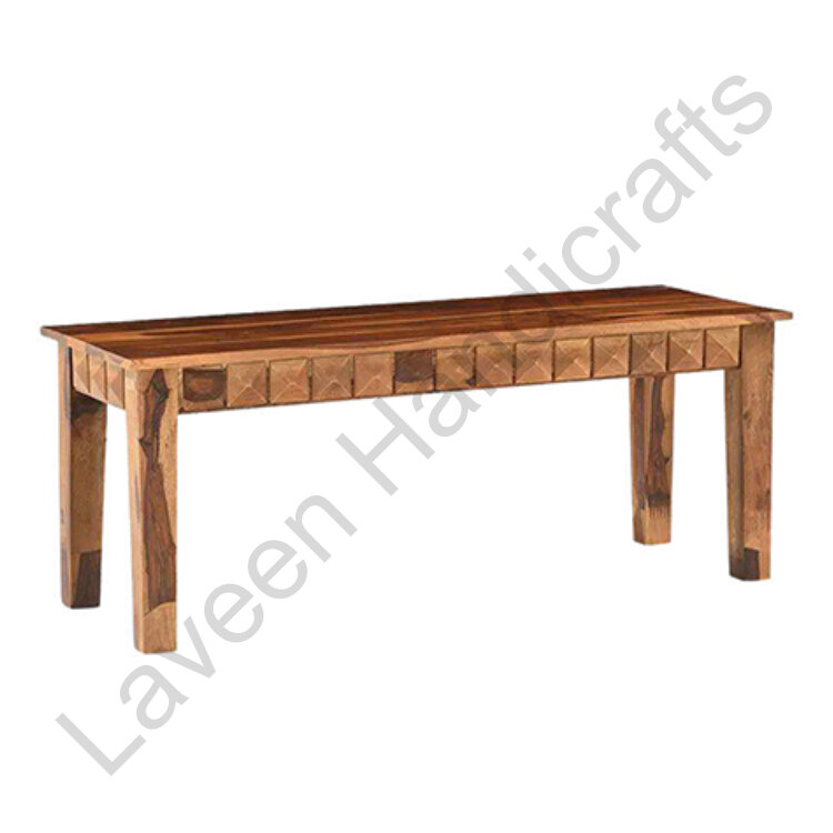 Elegant Bench Seat Brown