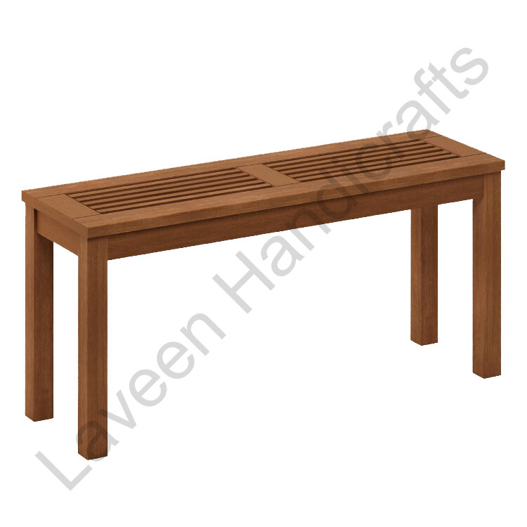 Patio Garden Bench Seat Brown