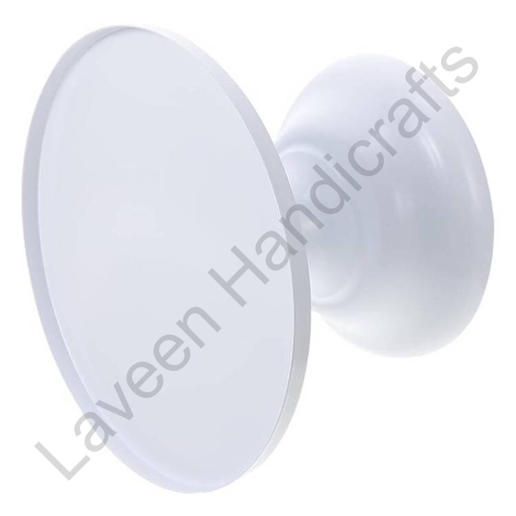 Elegant Iron Cake Stand White