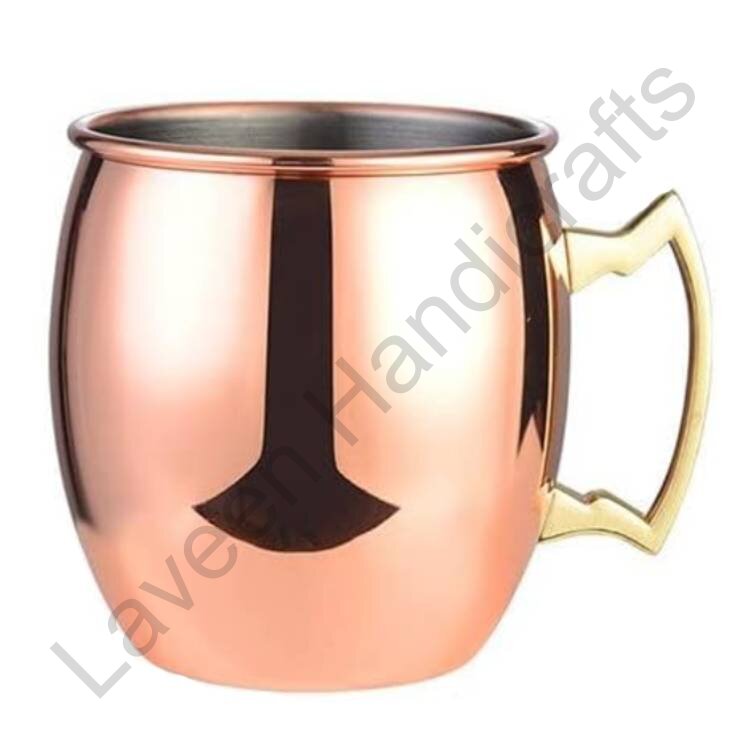 Barrel Shape Copper Coffee Mug