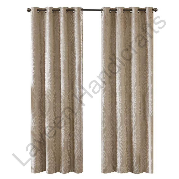 Room Darkening Curtains Beige