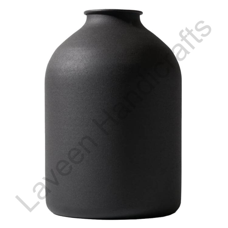 Bedroom Decor Flower Vase Black
