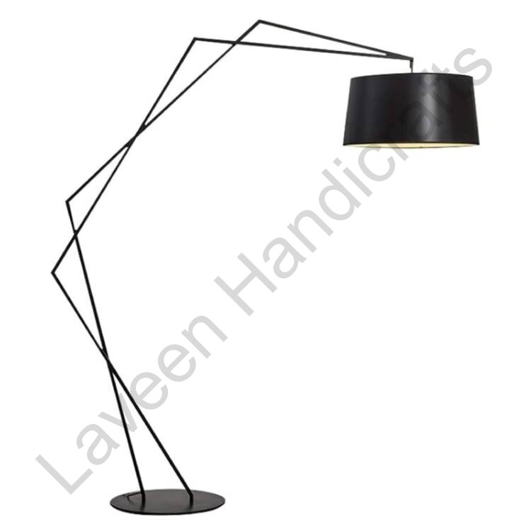 Modern Style Floor Lamp Black