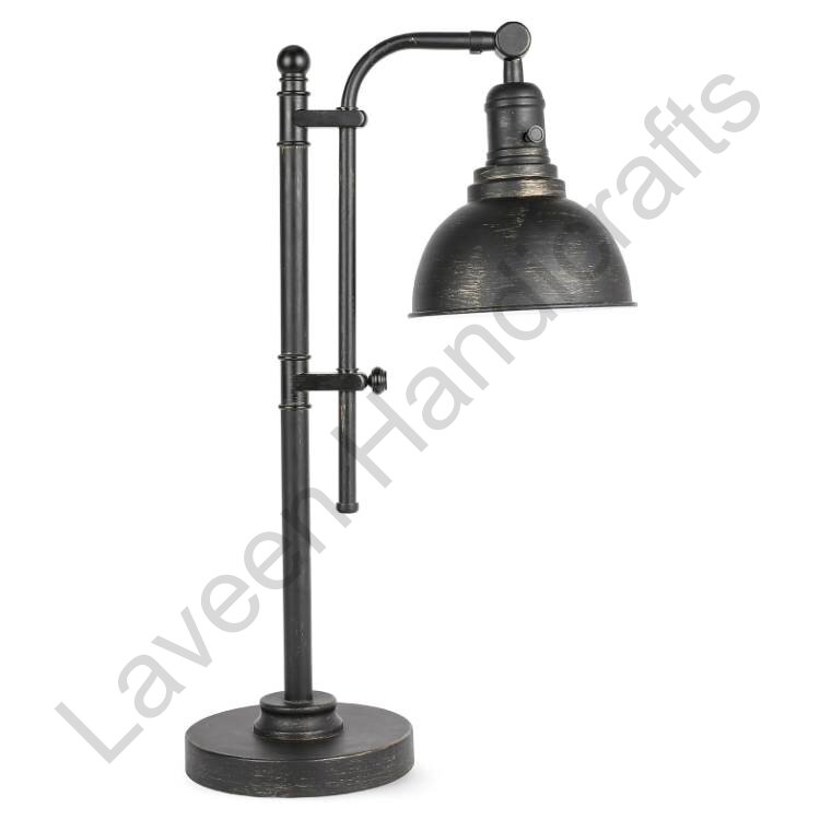 Rustic Desk Lamp Black
