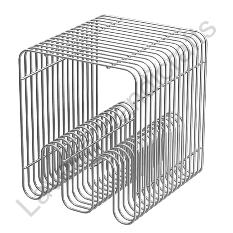Modern Minimalist Living Room Table Silver