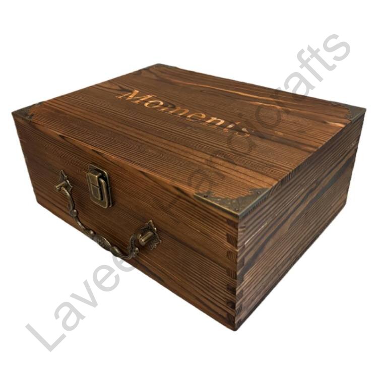 Rustic Design Memory Box Brown