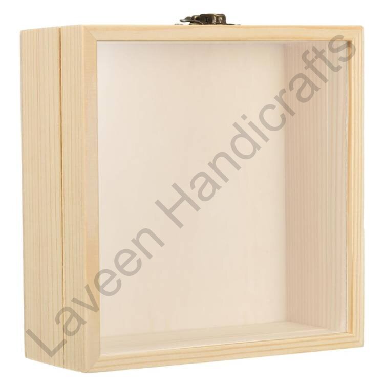 Simple Display Memory Box Light Brown