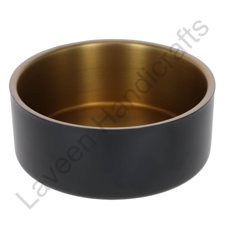 Premium Non-Slip Pet Bowl Black