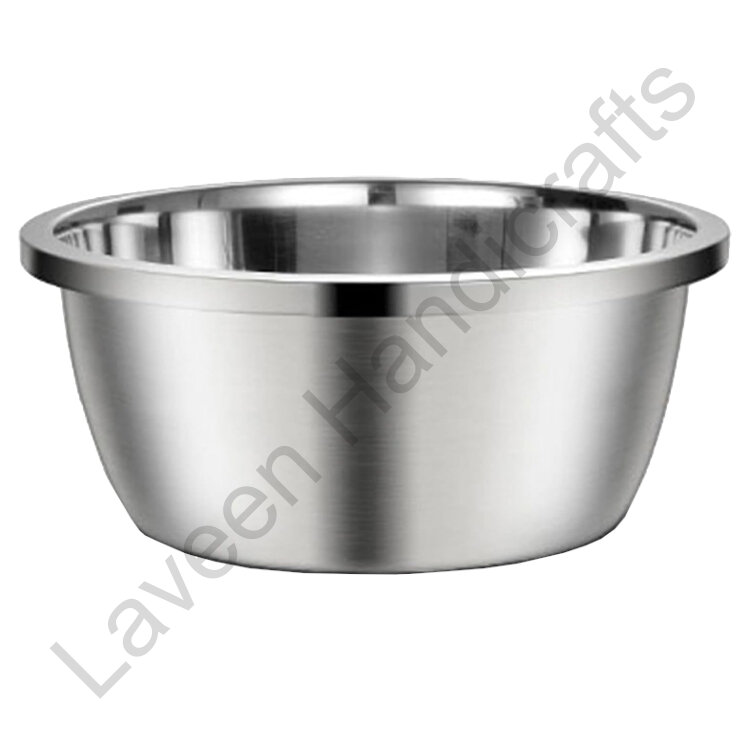 Premium Sturdy Pet Bowl Silver