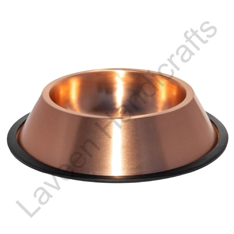 Premium Pure Copper Pet Bowl
