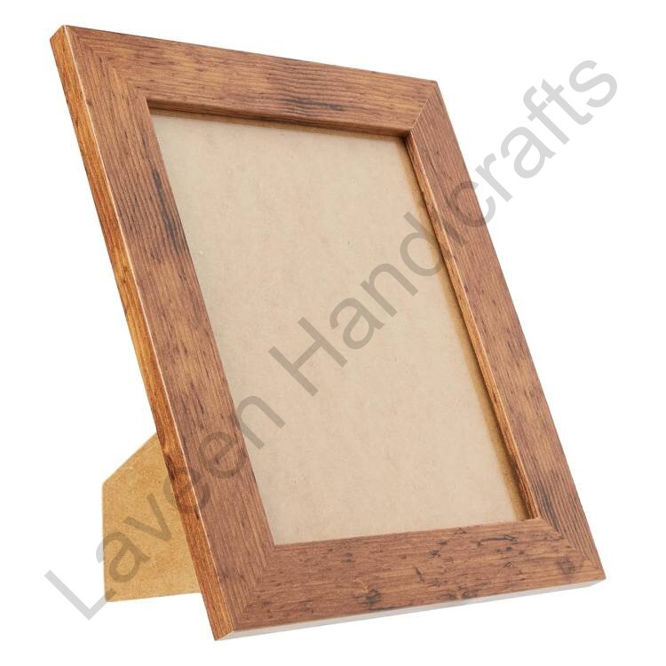 Rectangular Photo Frame Brown