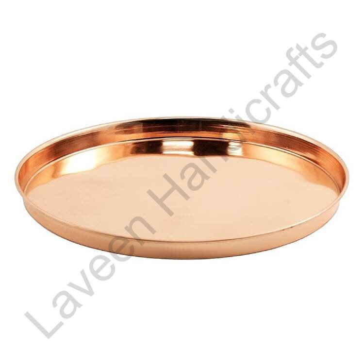 Round Design Brass Plate Copper