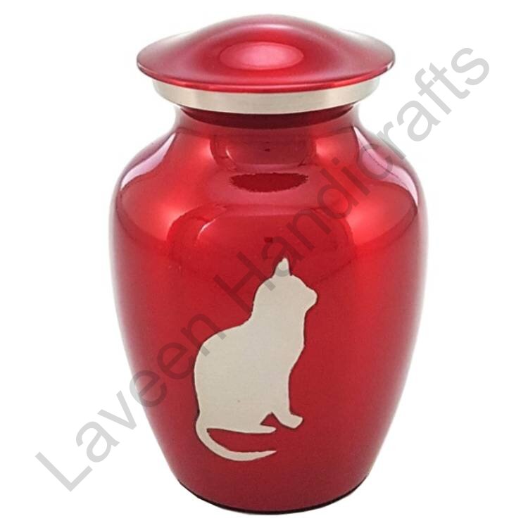 Timeless Spirit Memorial Pet Urn Red
