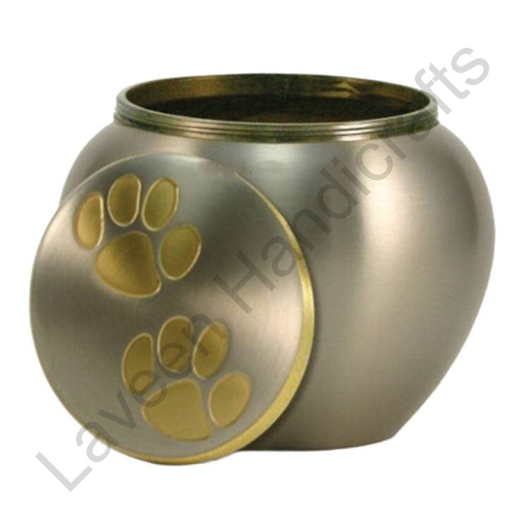 Elegant Companion Pet Urn Golden