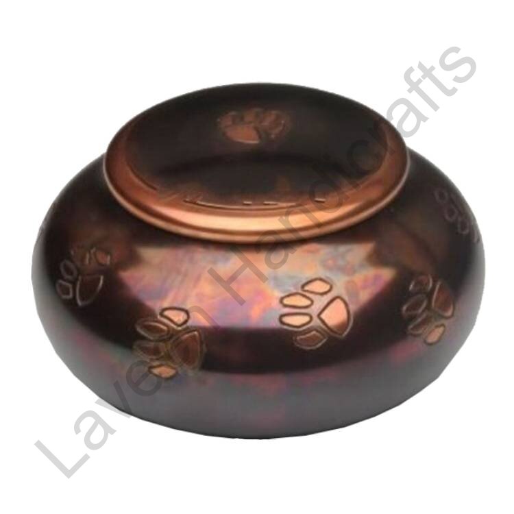 Graceful Goodbye Pet Urn Burgundy