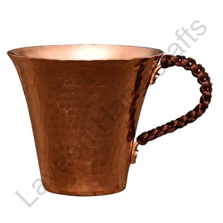 Hammered Housewarming Copper Tea Cup