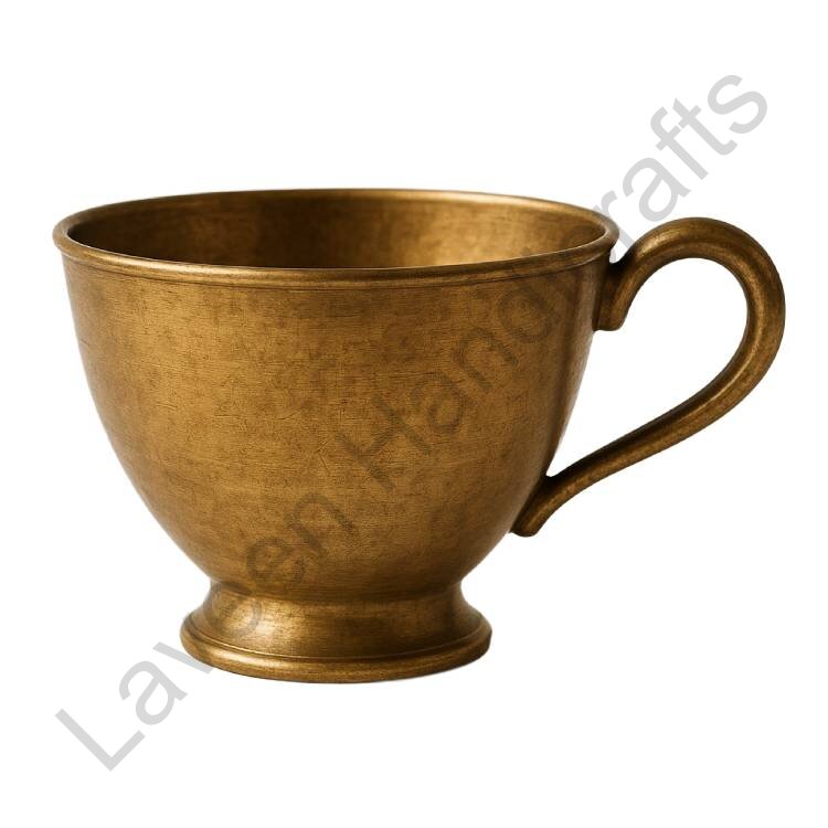 Antique Style Tea Cup Golden