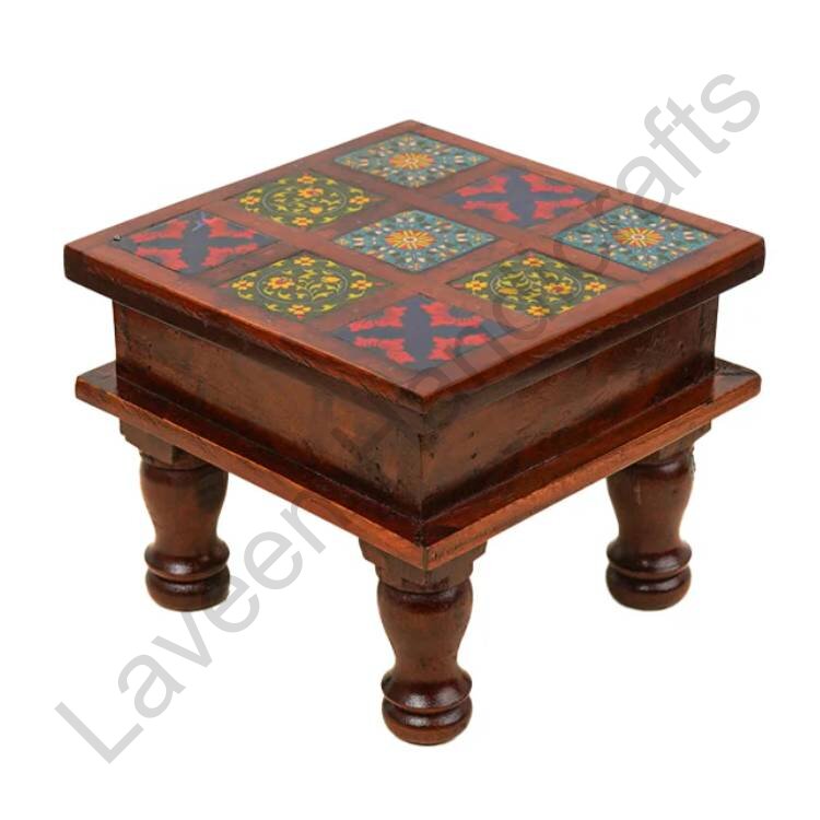 Elegance Small Stool Brown