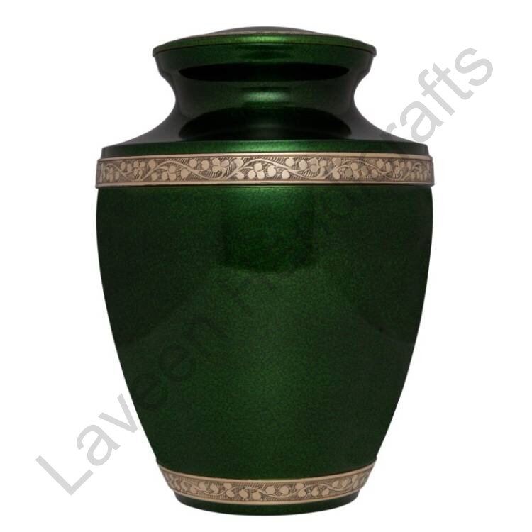 Emerald Classic Human Urn Green