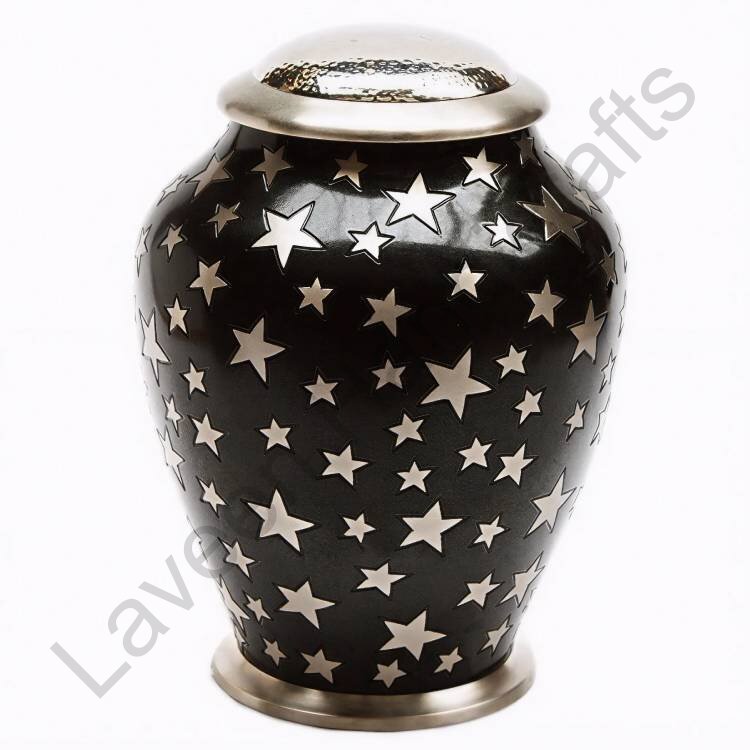 Midnight Star Human Urn Black
