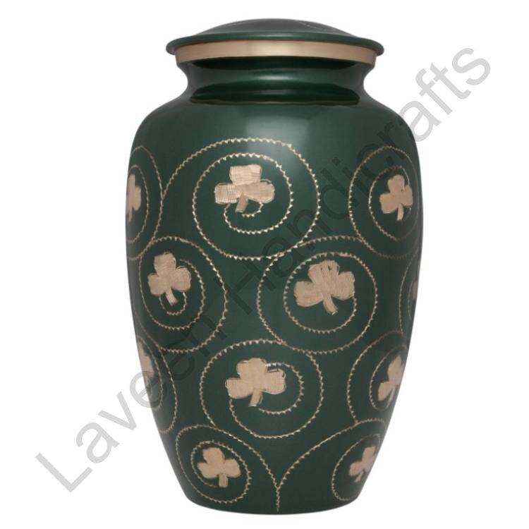 Gracious Memory Human Urn Green
