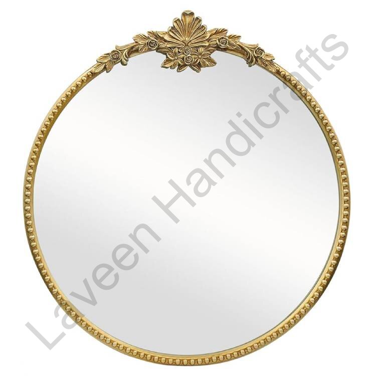 Baroque Style Vintage Wall Mirror Golden